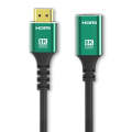 1.5m HDMI2.1 Male To Female 8K Audio And Video Cable Extension Cable(Green)