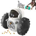 087DT Swing Car Pet Food Leaker Without Electric Tumbler Puzzle Balance Car Dog Toy, Color: Black...