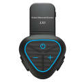 LX1 Motorcycle Half Helmet Waterproof Wireless 5.3 Bluetooth Headset, Version: English(Classic Blue)