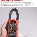 TASI TA813A Clamp Meter High Accuracy AC DC Voltage Ammeter