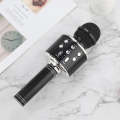 WS-858L LED Light Flashing Wireless Capacitance Microphone Comes With Audio Mobile Phone Bluetoon...