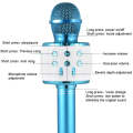 Wireless Bluetooth Microphone Speaker Integrated USB Condenser Microphone(Snow Pink)