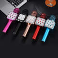 WS-1818 LED Light Flashing Microphone Self-contained Audio Bluetooth Wireless Microphone(Red)