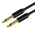0.5m JINGHUA 6.5mm Audio Cable Male to Male Microphone Instrument Tuning Cable