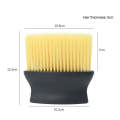 Car Air Conditioning Outlet Cleaning Brush Ultra-Soft Auto Interior Detail Brus Yellow