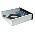 7 Port USB2.0 Optical Drive Bit Front Panel, Style: Flat Mouth