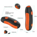 Ultrasonic Pet Trainer Handheld Sonic Dog Repeller Portable Electronic Dog Trainer(Orange)