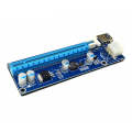 PCE164P-N03 VER006C Mini PCI-E 1X To 16X Riser For Laptop External Image Card, Spec: Blue Board 6pin