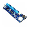 PCE164P-N03 VER006C Mini PCI-E 1X To 16X Riser For Laptop External Image Card, Spec: M2 To 6pin
