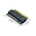 M.2 PCIE NVME SSD Adapter For MacBook Air Pro Retina Mid 2013-2017(Black)