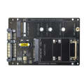 SATA 22PIN To MSATA Or M.2 NGFF SATA Card 2 In 1 SSD Converter Card With SATA 22pin Cable