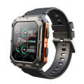 C20 Pro 1.83 Inch IP68 Waterproof Bluetooth Call Three-Proof Smart Sports Watch(Orange)