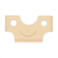 Car Multi-functional Adhesive Bill Card Holder, Color: Smile Beige