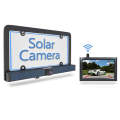 Solar HD Wireless Integrated License Plate Frame Display Camera