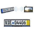 Solar Integrated License Plate Frame Vehicle Camera Wireless Reversing Display(RC03)