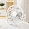 3-in-1 Electric Fan Wall Mounted Desktop Quiet Brushless Turbine Mini Fan, Style: Rechargeable(Wh...