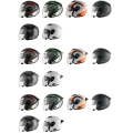 KUQIBAO Motorcycle Smart Bluetooth Sun Protection Double Lens Safety Helmet, Size: L(White Phanto...