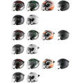 KUQIBAO Motorcycle Smart Bluetooth Sun Protection Double Lens Safety Helmet, Size: XL(White+Black...