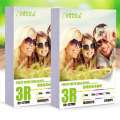Mandik 3R 5-Inch One Side Glossy Photo Paper For Inkjet Printer Paper Imaging Supplies, Spec: 200...