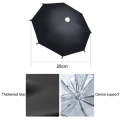 Motorcycle Waterproof Sunshade Umbrella Mobile Phone Navigation Bracket(Rearview Mirror)