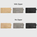 Car Sun Visor Decorative Storage Bill Glasses Holder, Color: Black No Zipper
