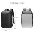 Business Large Capacity Travel Bag Multifunctional Waterproof Laptop Backpack With USB Port(Black)