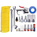 20 In 1 Air Compressor Kit 1/4 Inch NPT Air Tool Kit With 7.5m Coil Nylon Hose