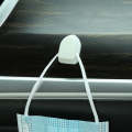 20pcs Mini Car Front Row Central Control Convenient Self-Adhesive Hook, Color: White