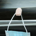 20pcs Mini Car Front Row Central Control Convenient Self-Adhesive Hook, Color: Pink