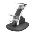iplay HBP-253 For PS5 Game Wireless Handle Double Charging Base Placement Bracket(Black)