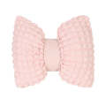 Car Seat Breathable And Comfortable Puff Pillow Upholstery, Color: Lumbar Pillow Pink