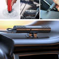 Vehicle-Mounted Multifunctional Broken Window Escape Safety Hammer(Black)