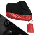 190T Motorcycle Rain Covers Dustproof Rain UV Resistant Dust Prevention Covers, Size: L(Black and...