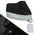 190T Motorcycle Rain Covers Dustproof Rain UV Resistant Dust Prevention Covers, Size: XL(Black an...