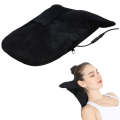 Neck Massager Cervical Spondylosis Correction Pillow, Color: 877 USB Electric Heating Black