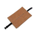 Car Hanging Paper Box Sun Visor Armrest Box Tissue Box, Model: Ordinary Brown