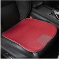 Car Seat Without Backrest Ice Silk Cushion(Claret)