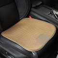 Car Seat Without Backrest Ice Silk Cushion(Beige)