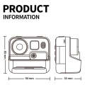 Children Instant Print Camera 4800W Pixel 2-Inch Screen Dual Lens Photography Camera(Without Memo...
