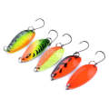 HENGJIA 3.2cm 4.5g Lua Melon Sequins Horse Mouth Metal Fishing Fake Bait(1)