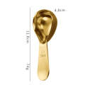 30ml 304 Stainless Steel Thickened Coffee Spoon With Scale Measuring Bean Spoon, Color: Colorful