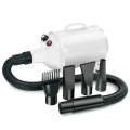 2100W Dog Dryer Stepless Speed Pet Hair Blaster Pet Water Blower 220V EU Plug(Pure White)