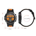 S56T Heart Rate/Blood Oxygen/Sleep Monitoring Bluetooth Call Outdoor Waterproof Smart Watch(Gold)