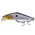 HENGJIA 5.7cm 3.4g Microbe Road Lures Slow Sinking Minnow Fake Bait, Color: 3