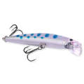 HENGJIA 5.7cm 3.4g Microbe Road Lures Slow Sinking Minnow Fake Bait, Color: 8