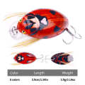 HENGJIA Insect Floating Water Bionic Bait Beetle Water Surface Bass Tap Fake Bait, Color: 4