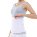 M Postpartum Abdominal Belt Full Cotton Abdominal Fixed Elastic Abdominal Belt(White)