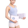 S Postpartum Abdominal Belt Corset Postoperative Care Elastic Breathable Stoma Abdominal Belt(Grey)