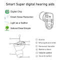 Z-20 In-Ear Hearing Aid Digital Noise Canceling Sound Amplifier(Right Ear Red)