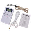 HanRongda HRD-109 Portable Mini FM Radio Conference Receiver(White)